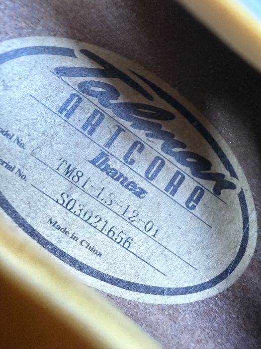 Ibanez TM81 Talman Artcore