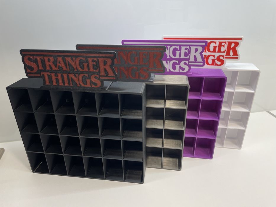 Поличка на 24 комірки для фігурок Stranger Things