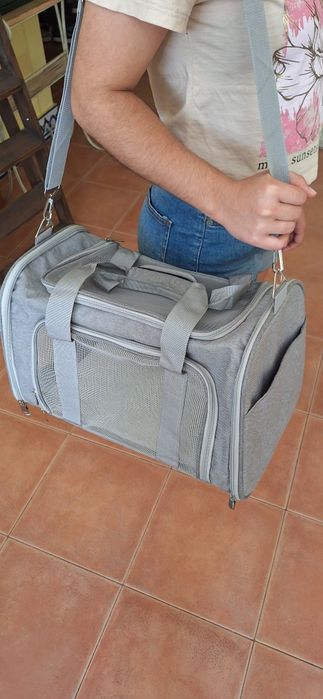 Bolsa de transporte cães e gatos