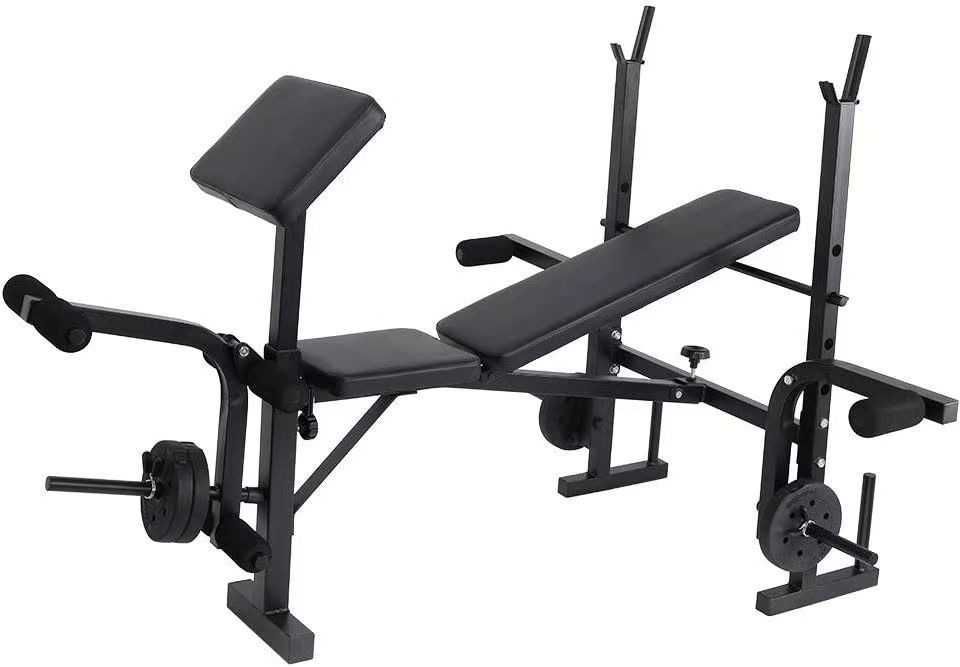 Ławka ławeczka do ćwiczeń treningowa regulowana rozpiętki