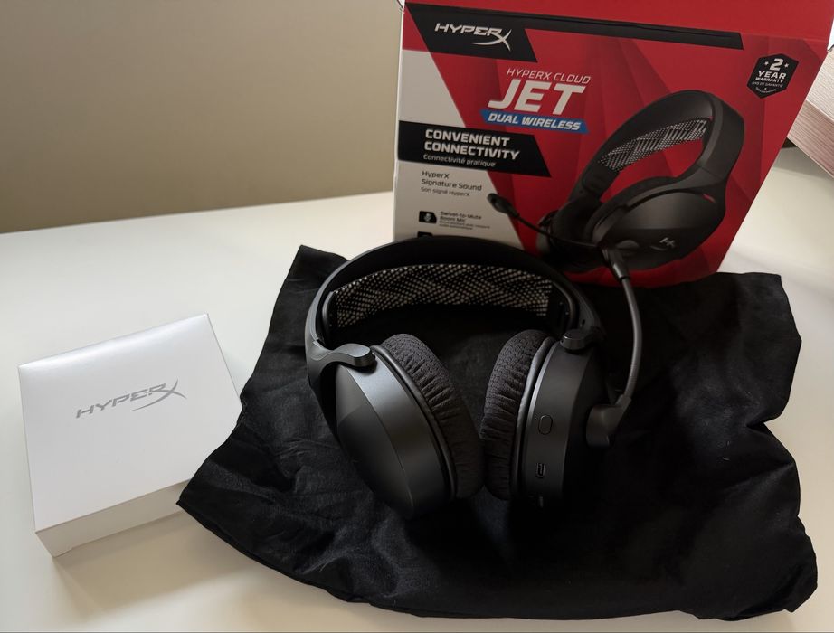 HyperX Cloud Jet Dual Wireless – Como Novos