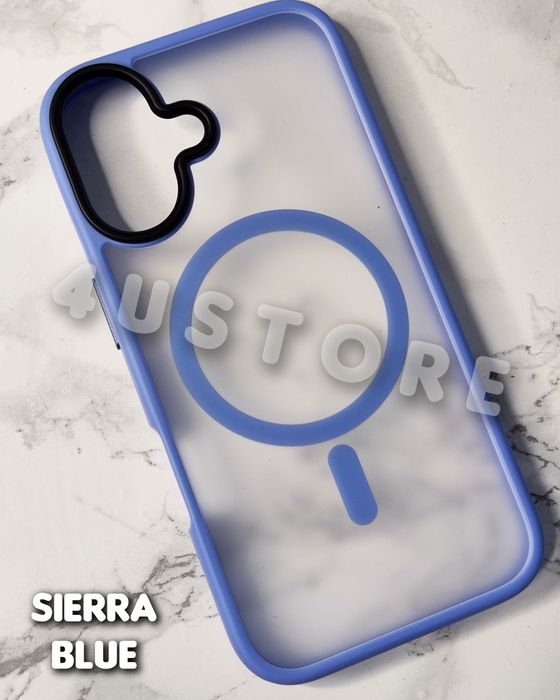 Чехол Metal Buttons Magsafe на iPhone 16 Pro Max матовый чохол матовий