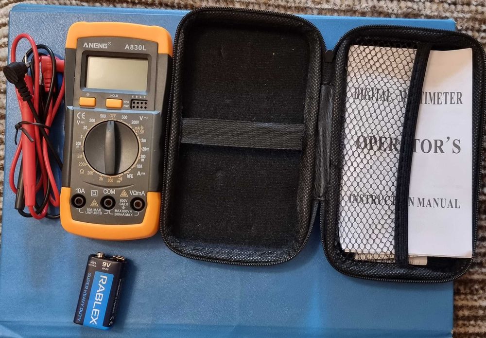 Цифровий мультиметр  Aneng XL830L + кейс для зберігання