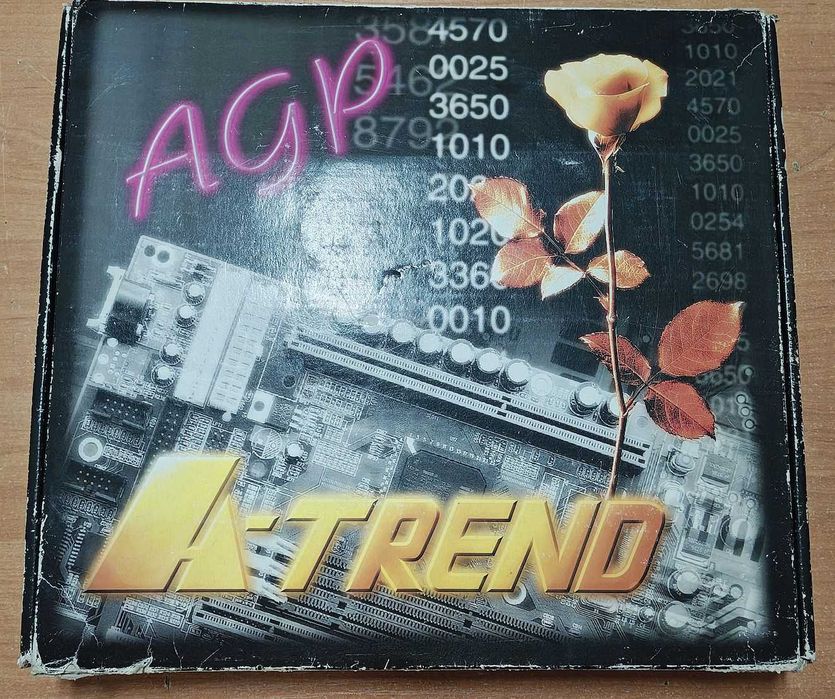 Pudełko do płyty głównej A-Trend ATC-6220 oryginalne z wkładem Retro