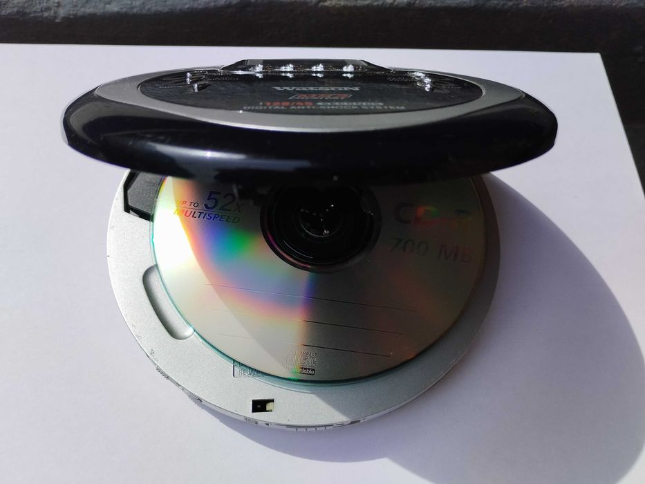 CD програвач Watson cd7552m. Переносний, discman з MP3: 1 050 грн