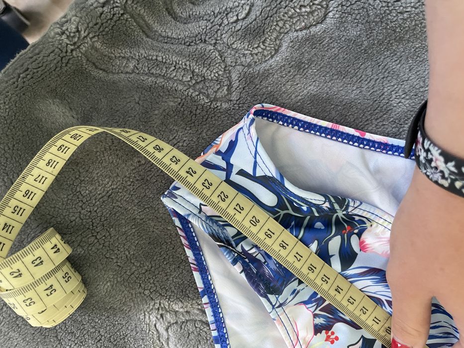 Kwiecisty dół od bikini S
