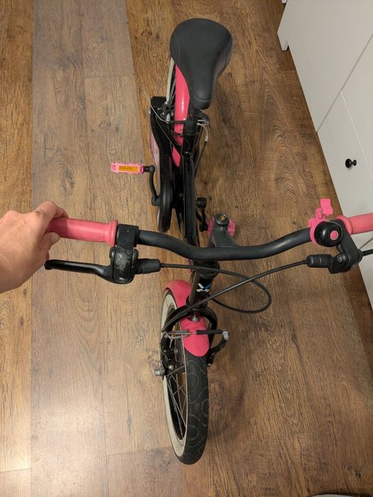Rower dla dziewczynki b-twin 16' Decathlon