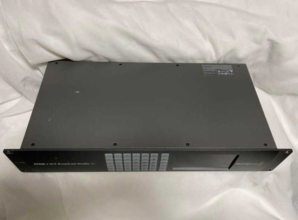 Captura e reprodução Blackmagic Design Atem 2 Me Production Studio 4k