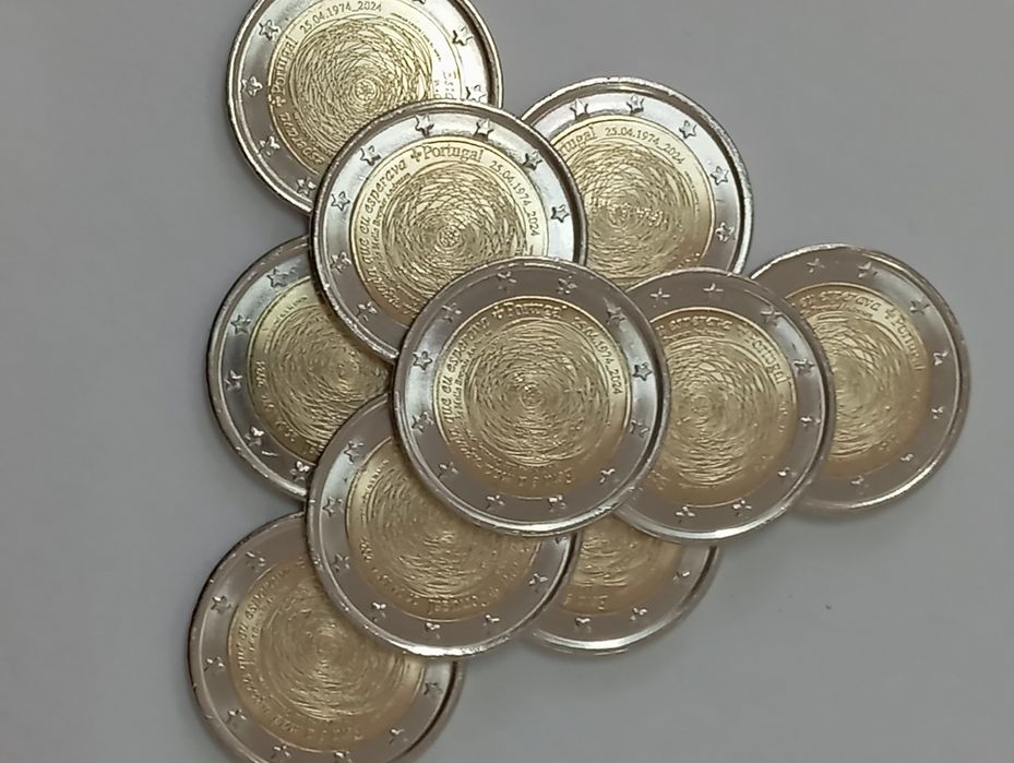 Moedas comemorativas do Euro