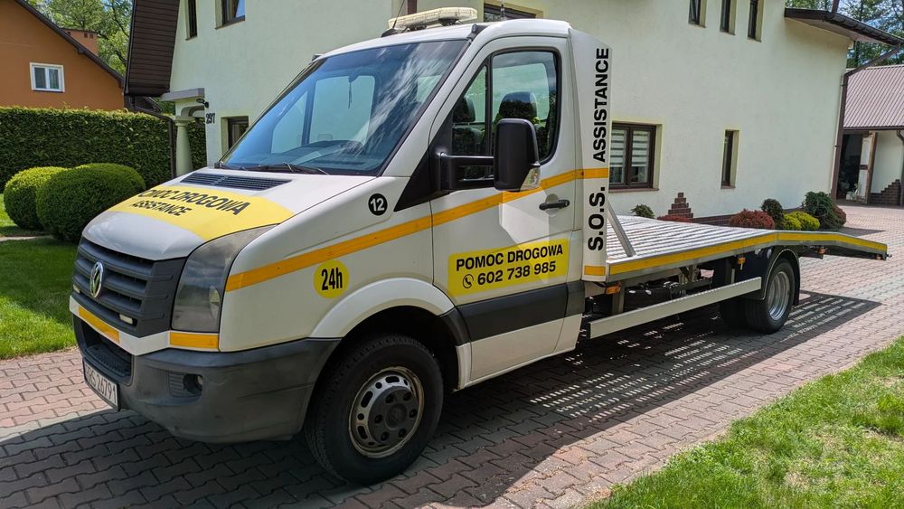 Volkswagen Crafter  Autolaweta pomoc drogowa specjalny