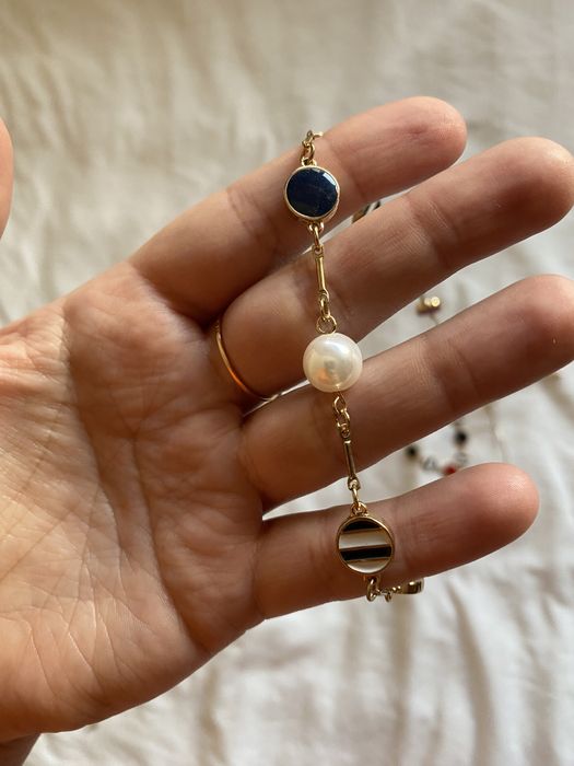 Conjunto colar e pulseira