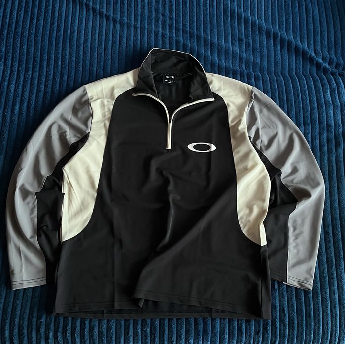 Oakley sweater.