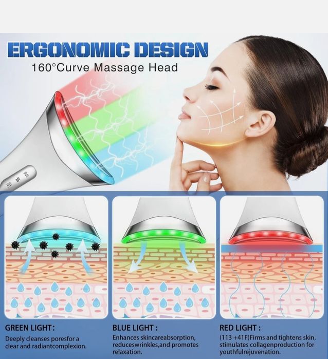 Masażer do twarzy szyji lifting skóry Nowy