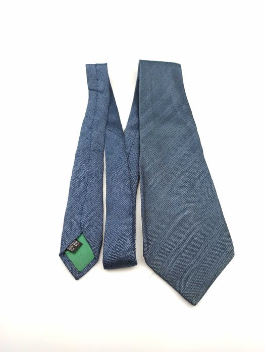 Zadi Andrew's Ties niebieski jedwabny krawat ap102