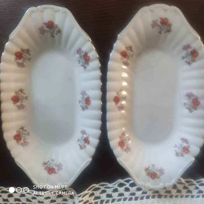 Półmiski porcelana Chodzież PRL