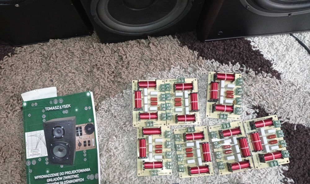 Kolumny podłogowe Magnat system 7.1 przerobione plus Subwoofer Supreme 301A zestaw
