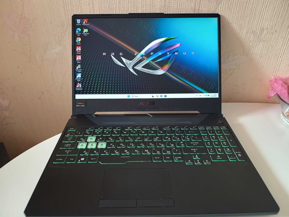 ASUS TUF FX506L i5-10300H 16Gb nVIDIA GTX1650 4Gb SS512Gb 144Hz
