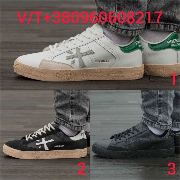 Чоловічі Кросівки Premiata Steven 40-45 (Оплата при отриманні)