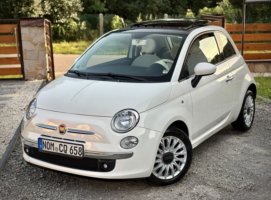 | Fiat 500 1.2 69KM | Panorama | Klimatyzacja | Wersja Lounge |