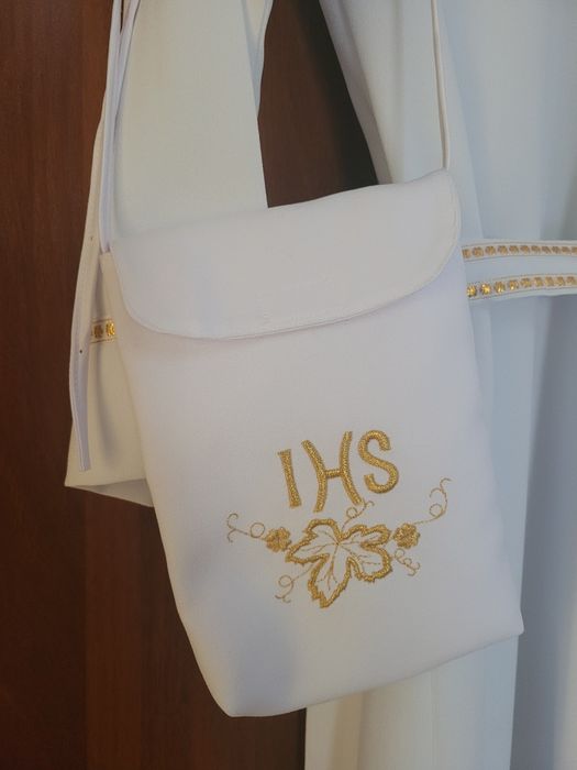 Szatka komunijna dla dziewczynki