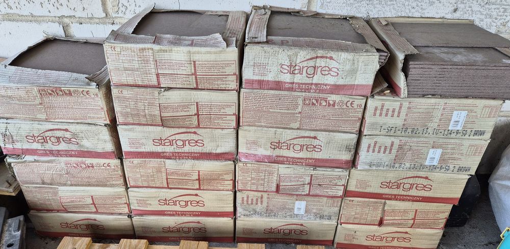 Gres techniczny brązowy