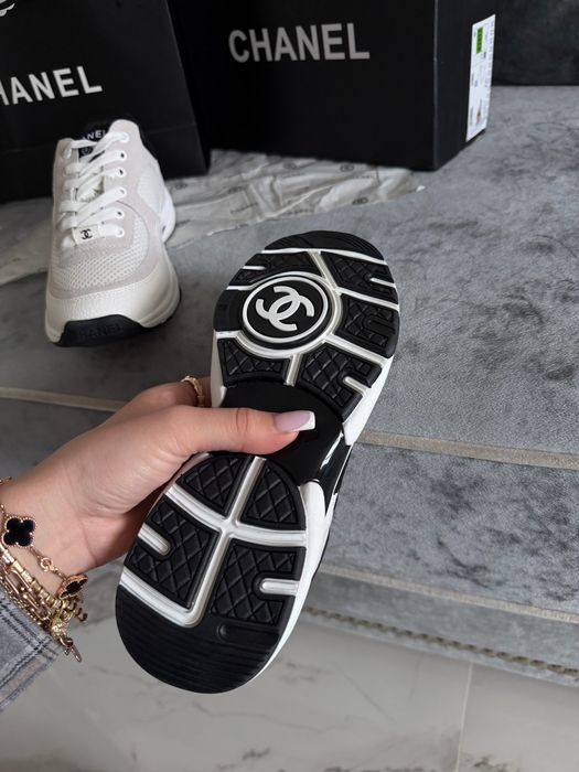 Белые кроссовки Chanel 36, 37, 38, 39, 40 размер