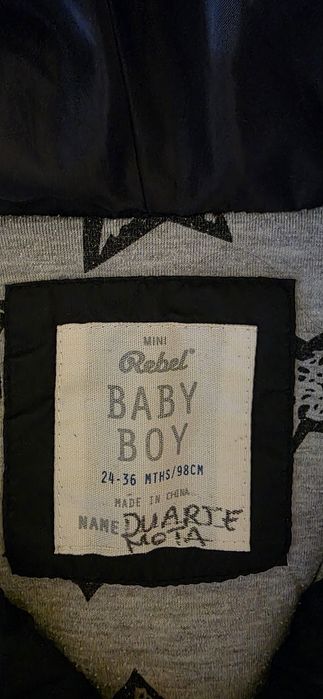 Colete menino 2/3 anos