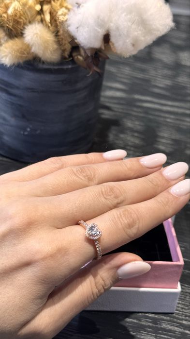 Каблучки Пандора Pandora сердечки