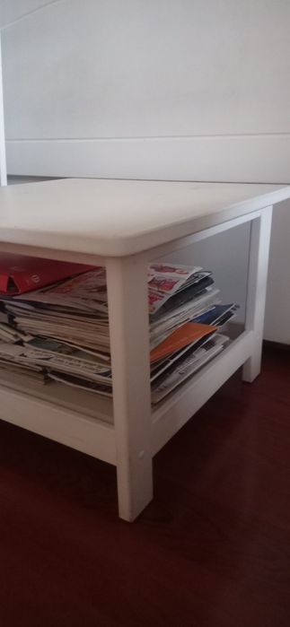 Mesa de centro pinho branca