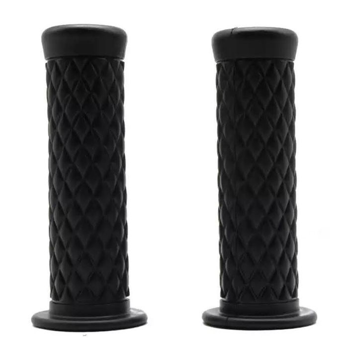 Par de punhos borracha 22 e 25 mm fatbar moto cafe racer
