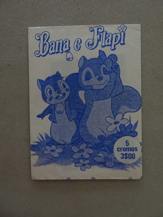 Carteira de cromos Bana e Flapi - Disvenda