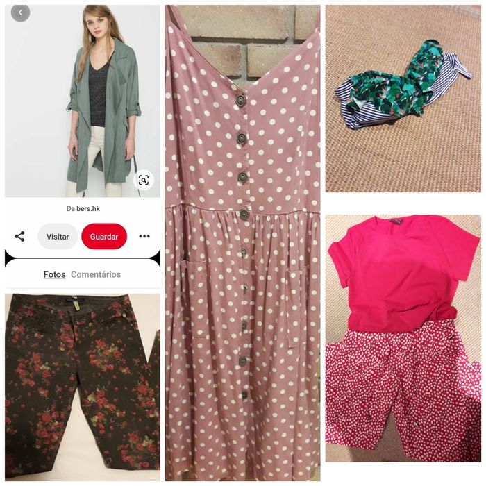 Roupa Bershka e MO