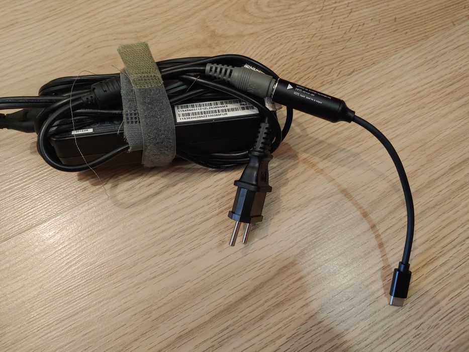Блок живлення / питания Lenovo 90w 20V 3.25A Type-C переходник 65W