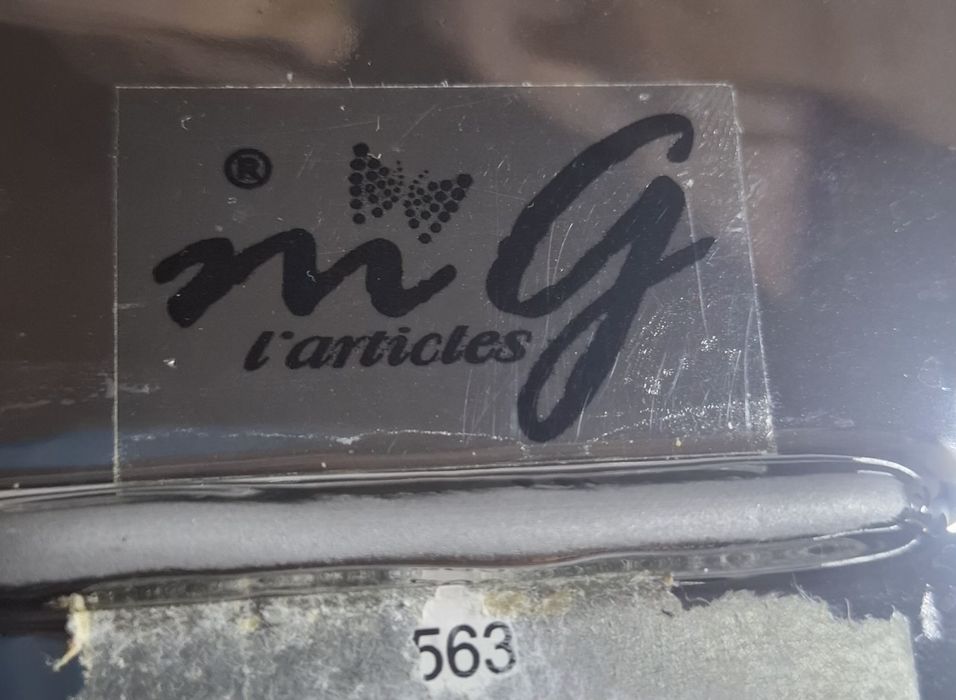 MG L'ARTICLES Taca patera porcelana ceramika ażurowy wzór