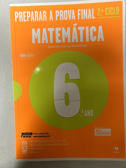 Mathematics Final Exam Preparation Book for the 2nd Cycle64283855157250120