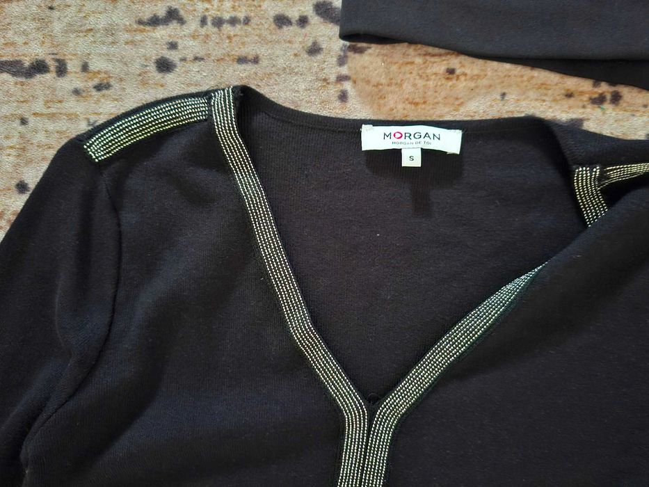 Zestaw sukienka Morgan marynarka sweter Hilfiger r. S/M