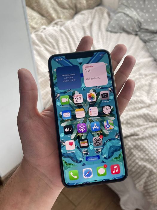 Ідеал iPhone XS MAX 512gb+3 нових чохли+зарядка+скло5шт