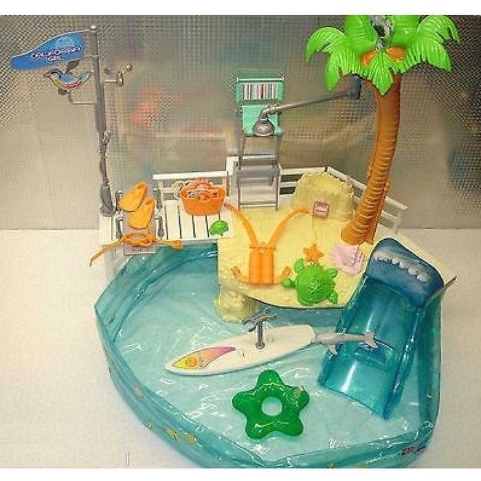 Piscina Barbie original insuflável [inclui Barbie e Ken]