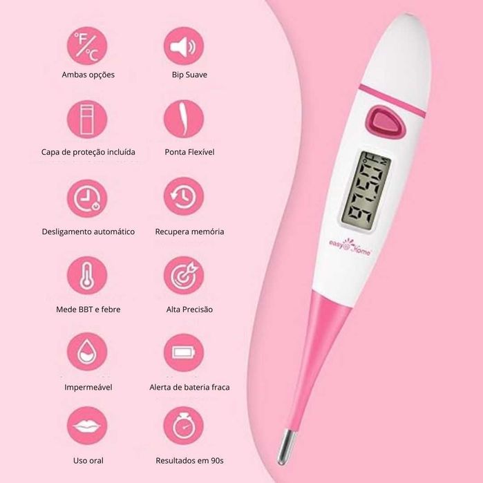 Termometro Basal (Melhor Marca do Mercado) Portes Grátis