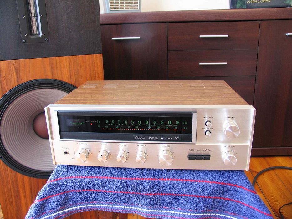 Sansui 551 / STEREO RECEIVER 70's - Super Stan '' Vintage ''
