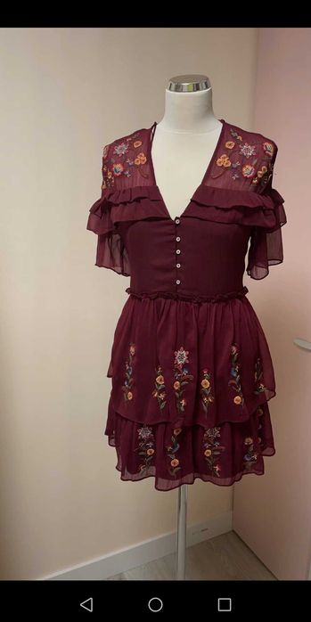 Vestido Zara S (usado 1x)