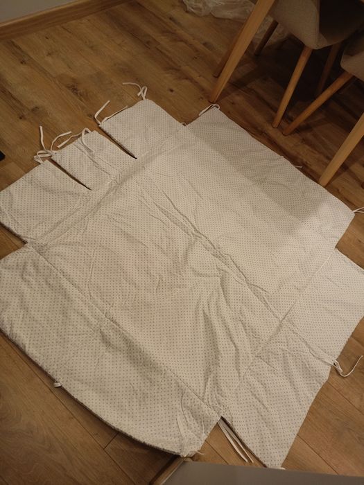 Mata ochraniacz wkład do kojca 100x100 90x90