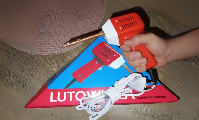 PROFESJONALNA Lutownica transformatorowa ZDZ 125W 230V z grotem 400°C