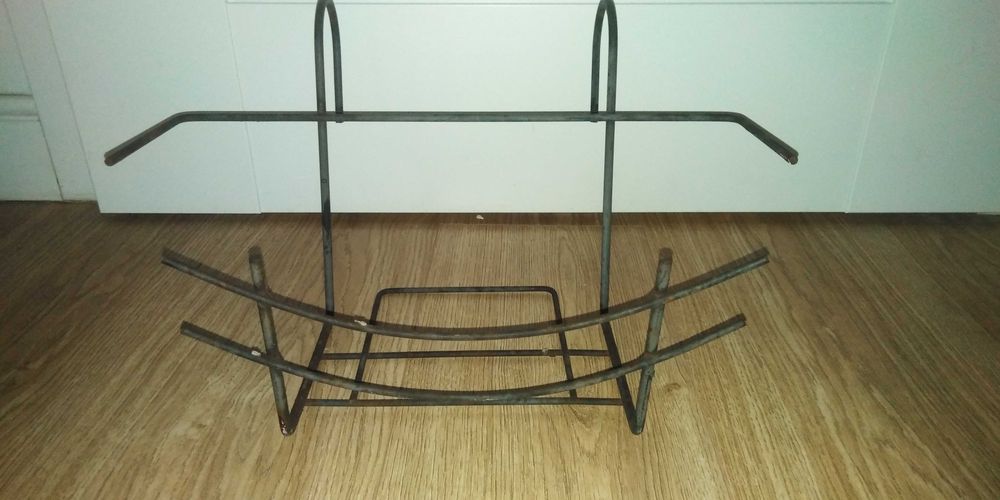 Kwietnik metalowy balkonowy 6sztuk