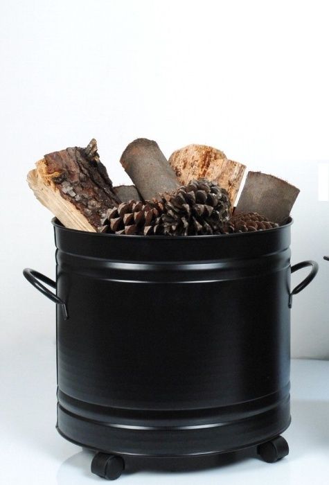 Balde Lenha / Pellets - NOVO