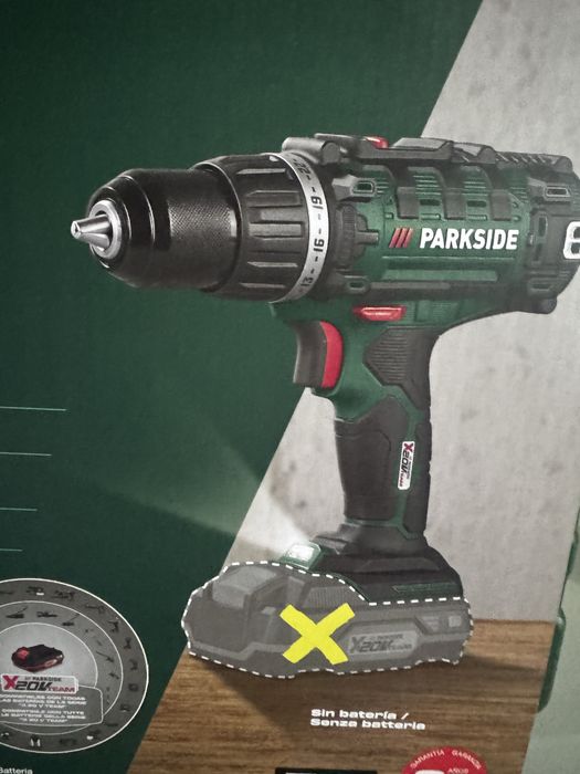 Aparafusadora 20V sem fios PARKSIDE (NOVA)