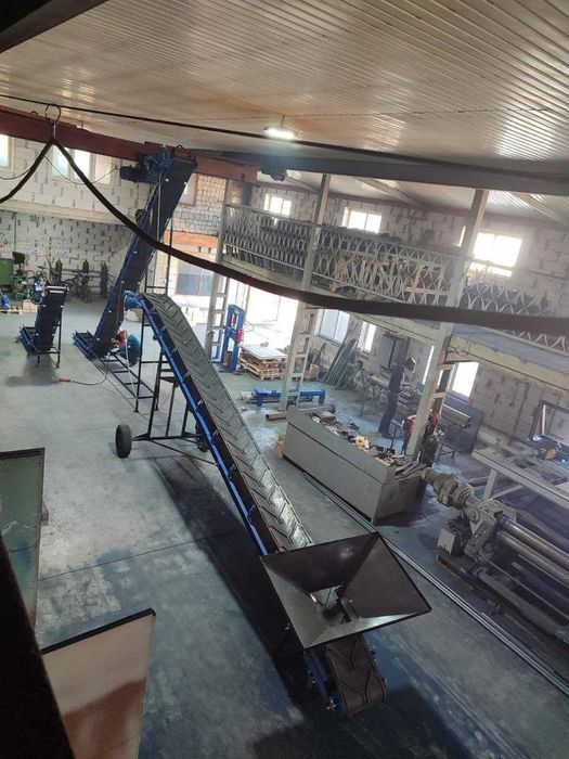 Стрічковий конвеєр, транспортер - 500мм х 5м від виробника, навність