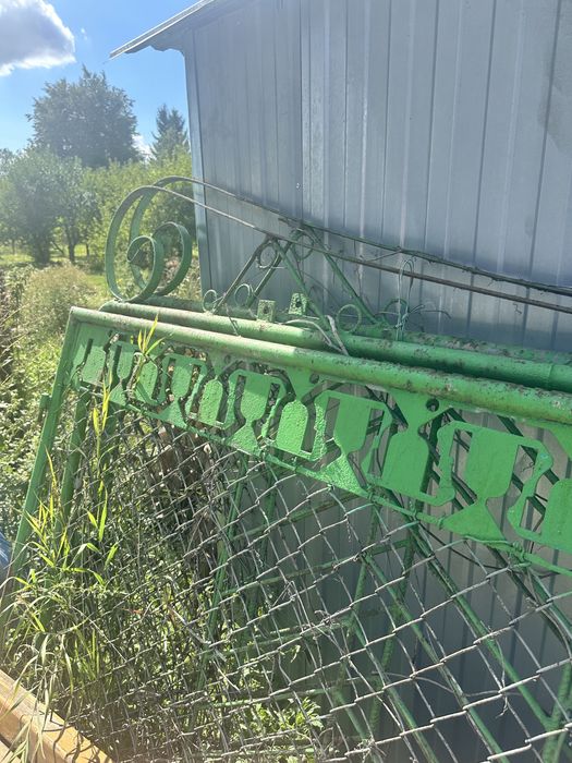 Brama stalowa przęsło