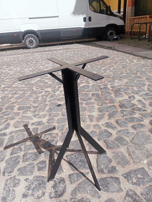 6 Pés de Mesa em Metal / 6 Black Metal Table Bases