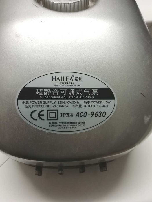 Compressor para aquário